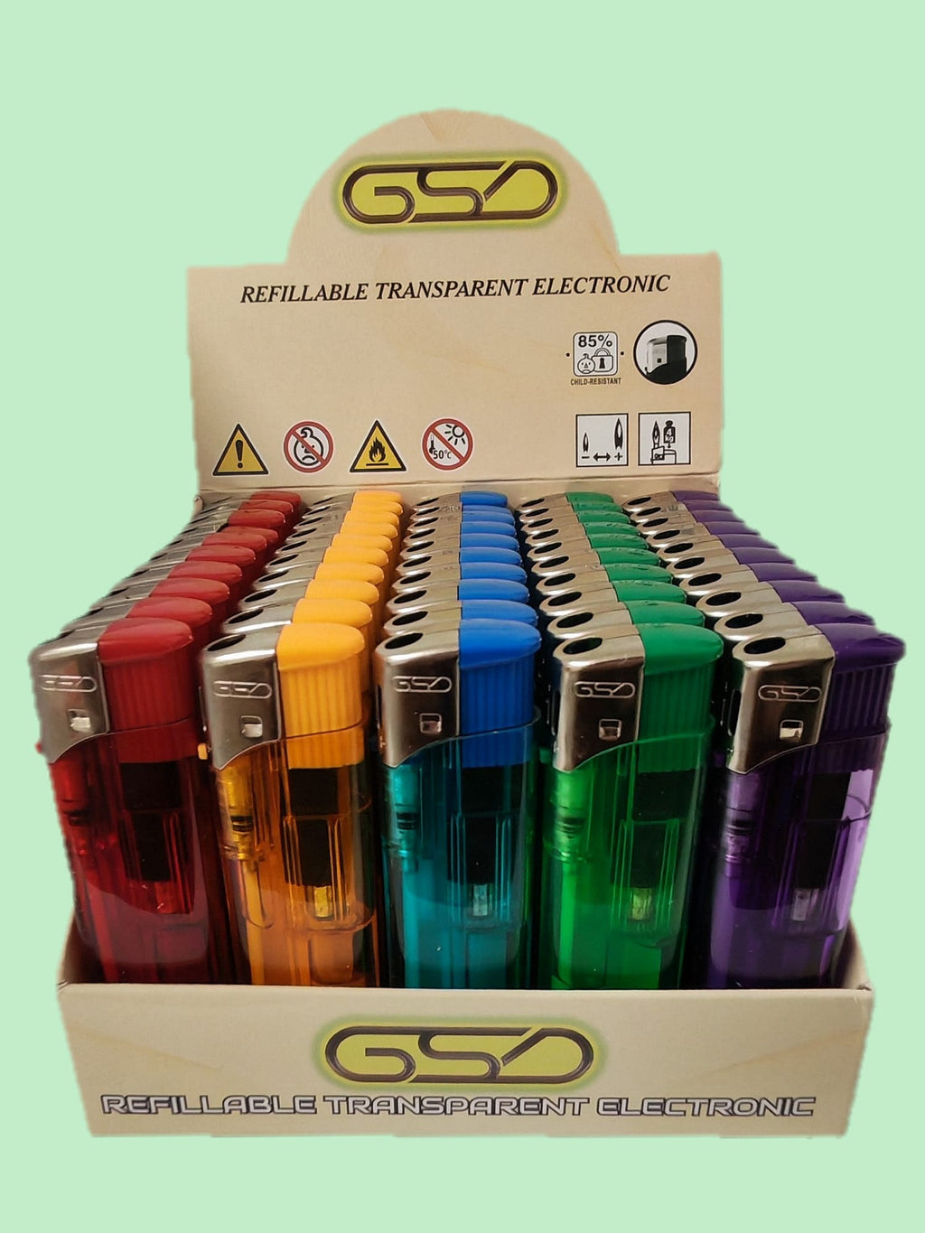 Refillable Lighter x3