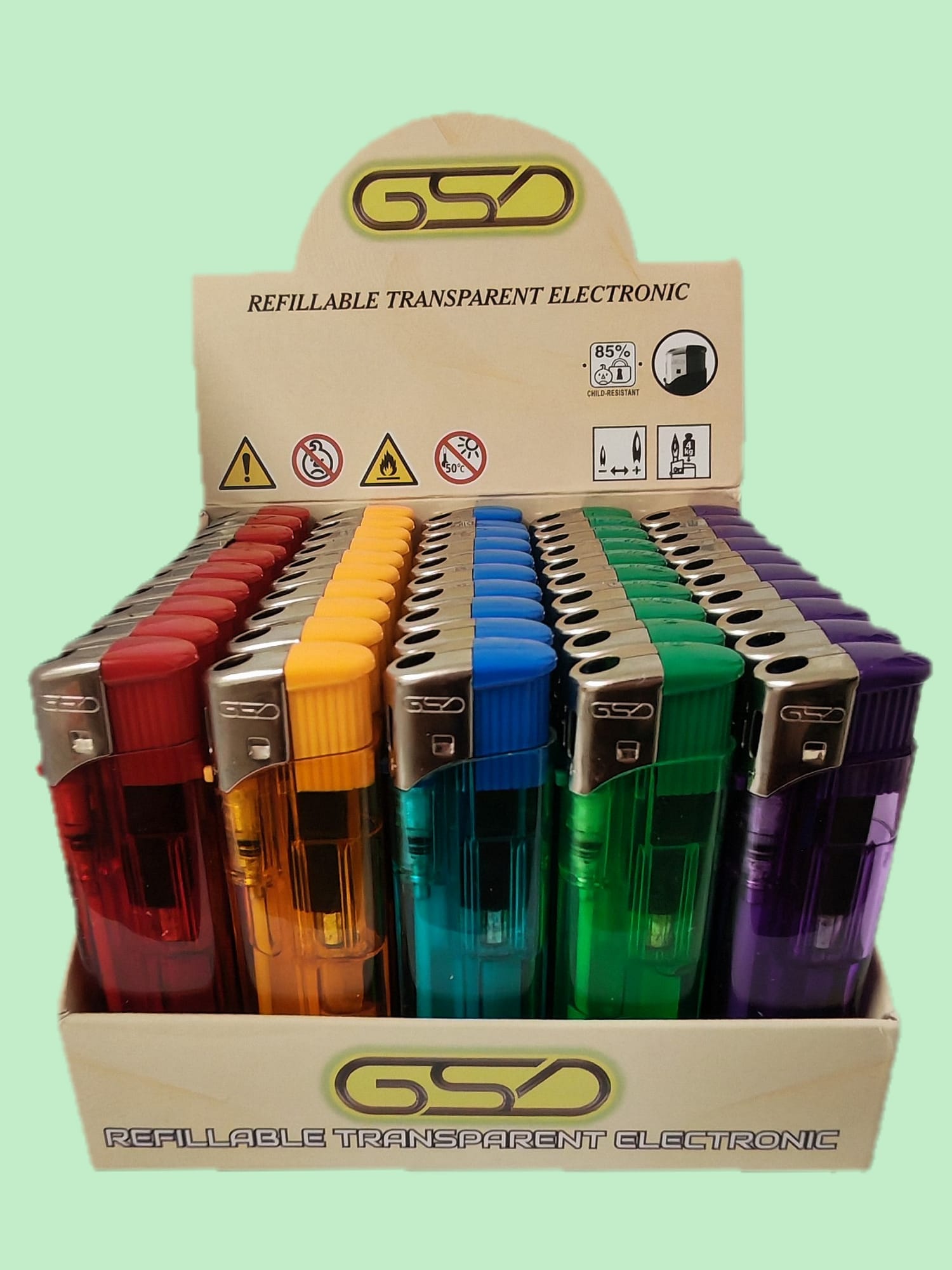 Refillable Lighter x3