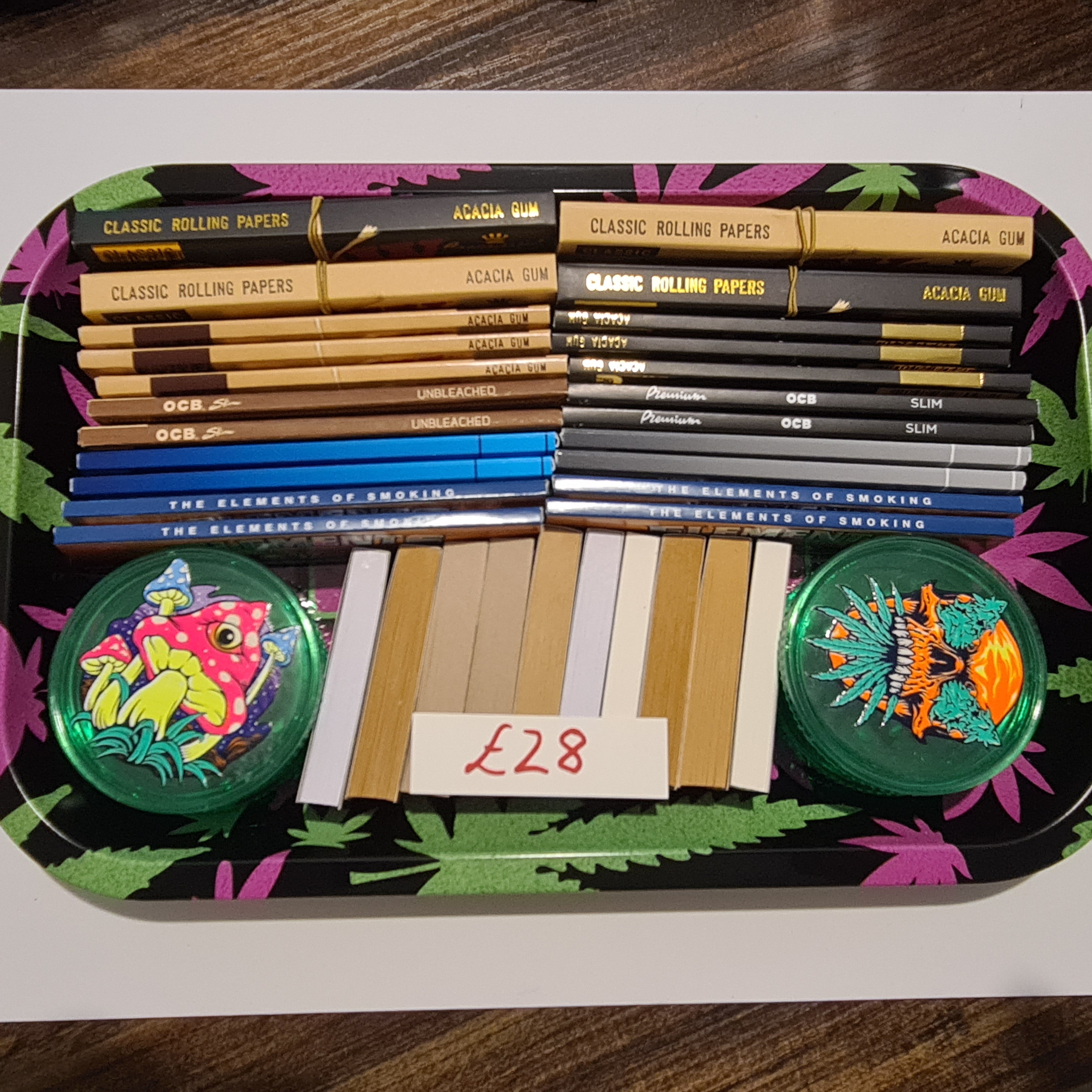 Small 420 Logo Tray