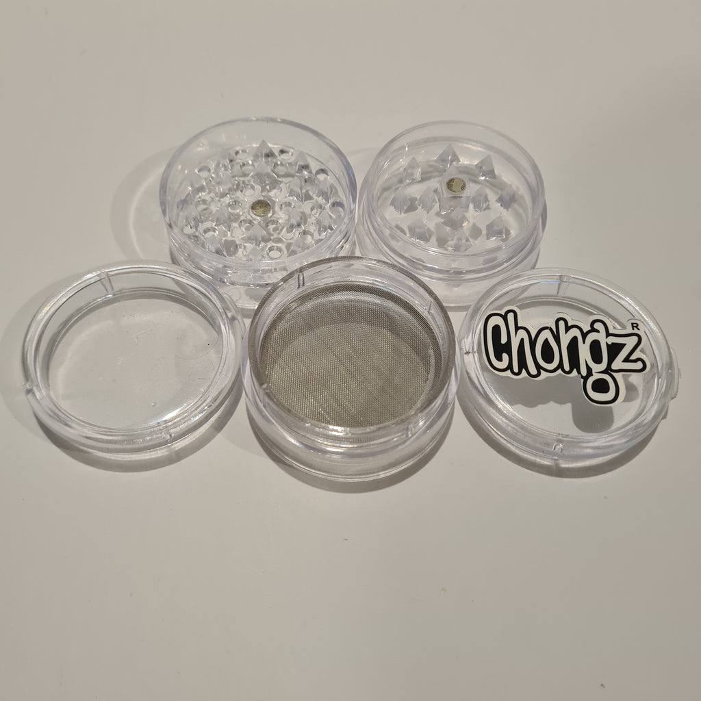 Chongz 5 Part Plastic Grinder (Random Color)