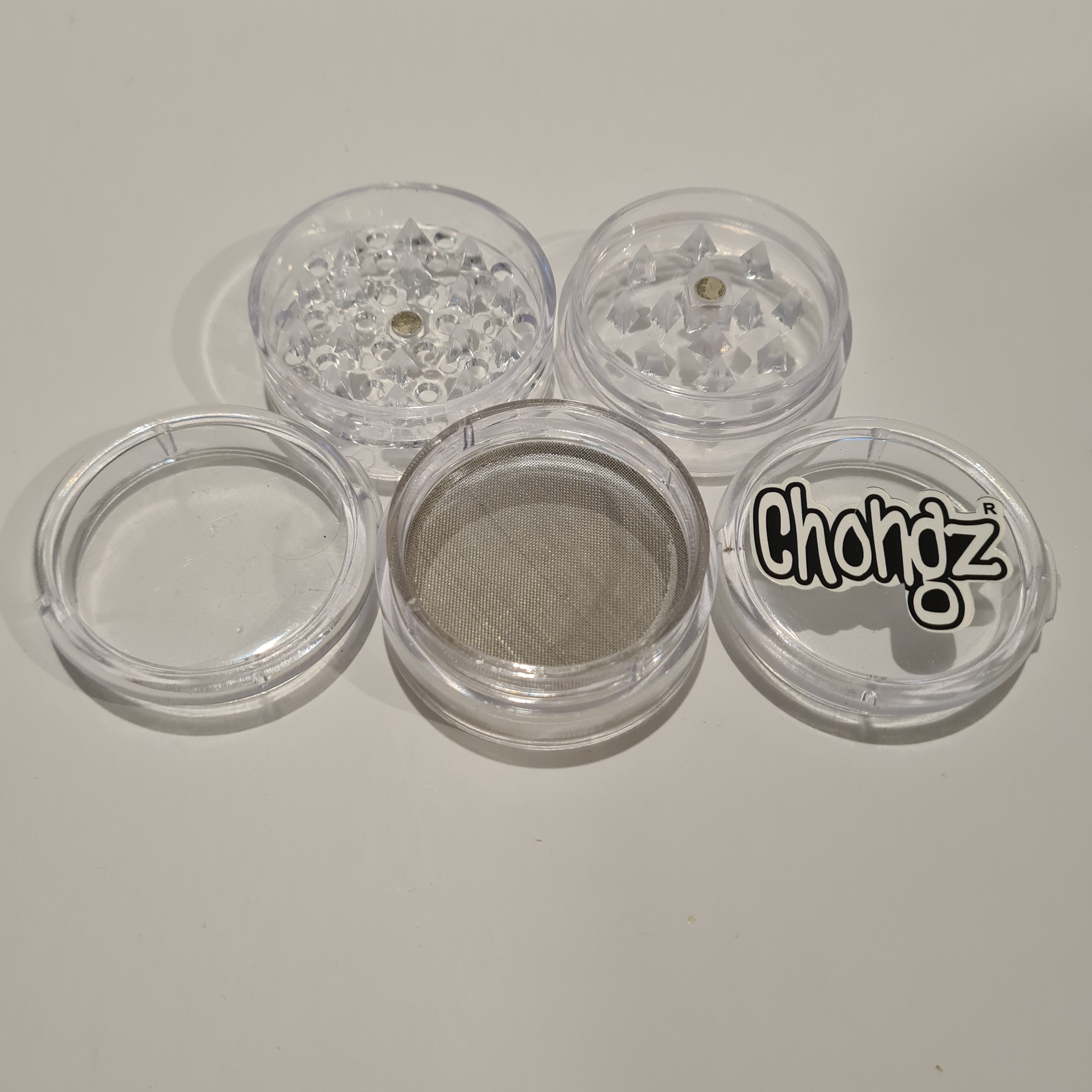 Chongz 5 Part Plastic Grinder (Random Color)