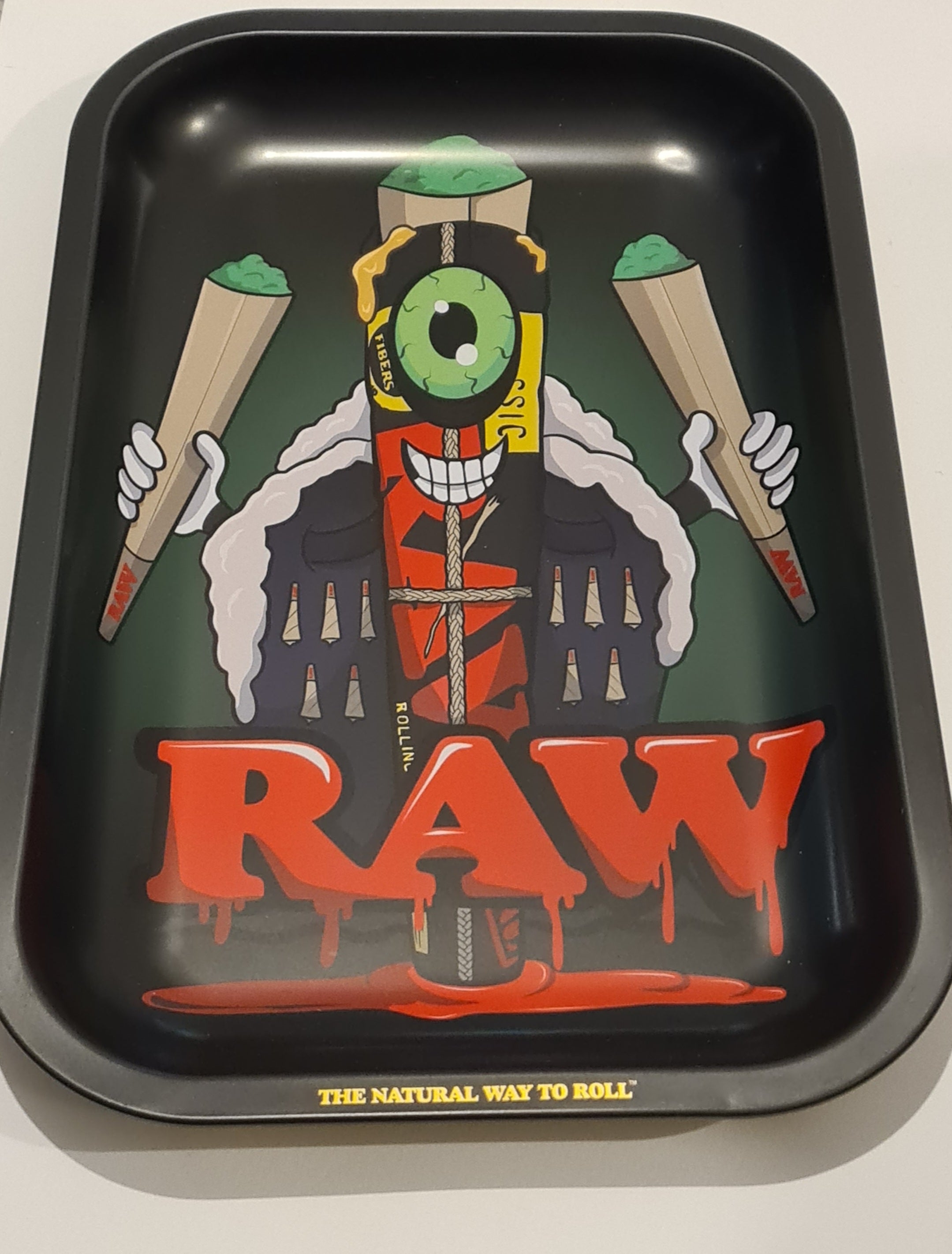 Raw Black Tray Medium