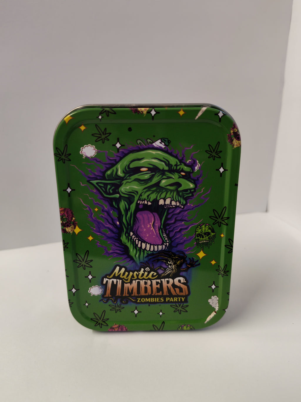 Zombie Party Metal Stash Tin
