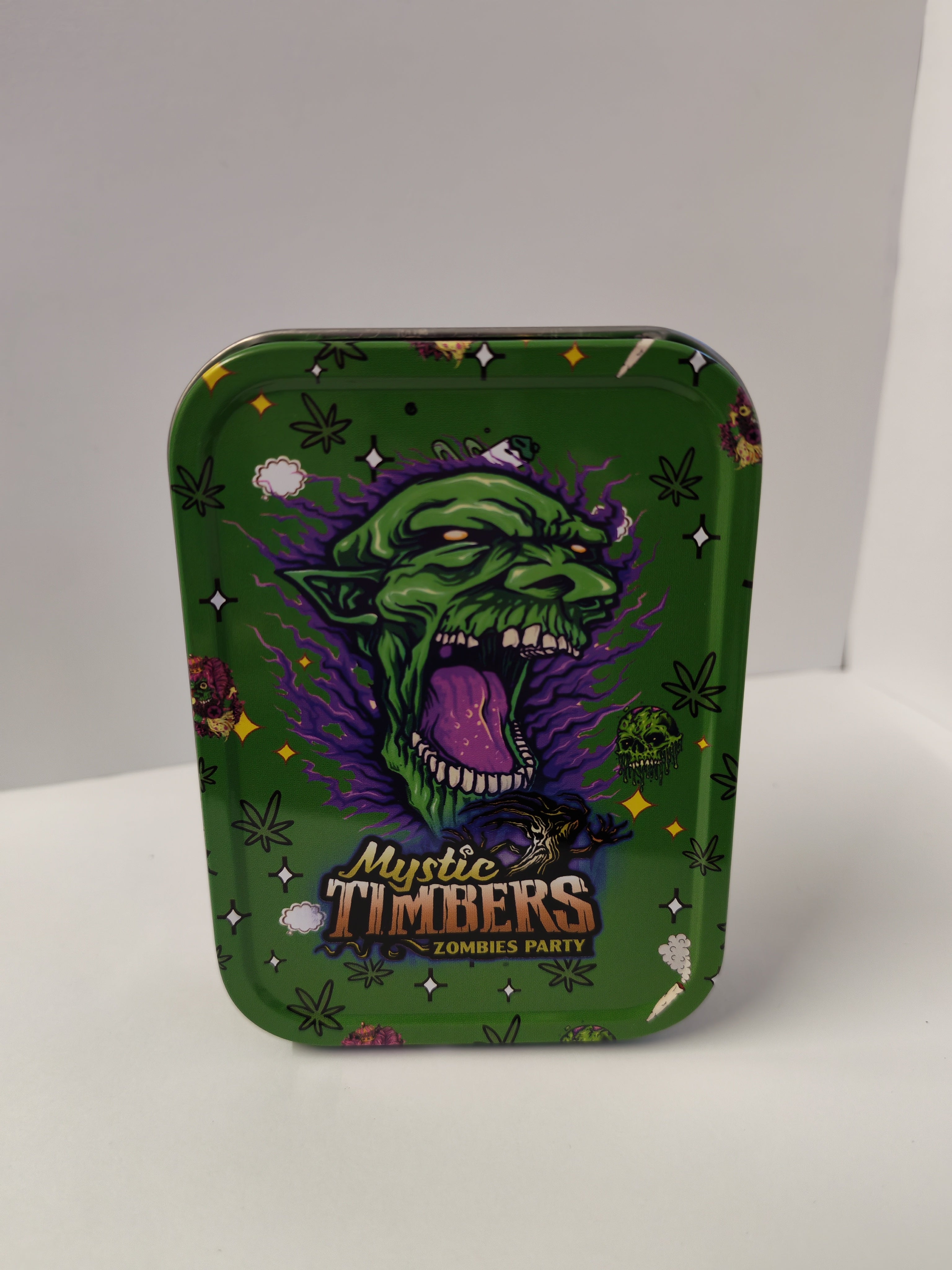 Zombie Party Metal Stash Tin